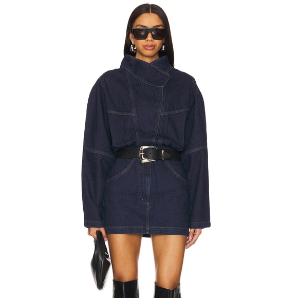 Ronny Kobo Maddix Dress denim